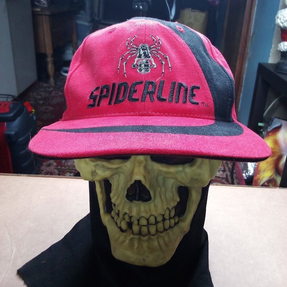 Vintage Spiderline Snap Back Hat Cap